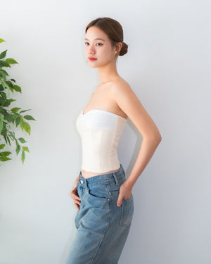 TAYLOR Top in Buttermilk